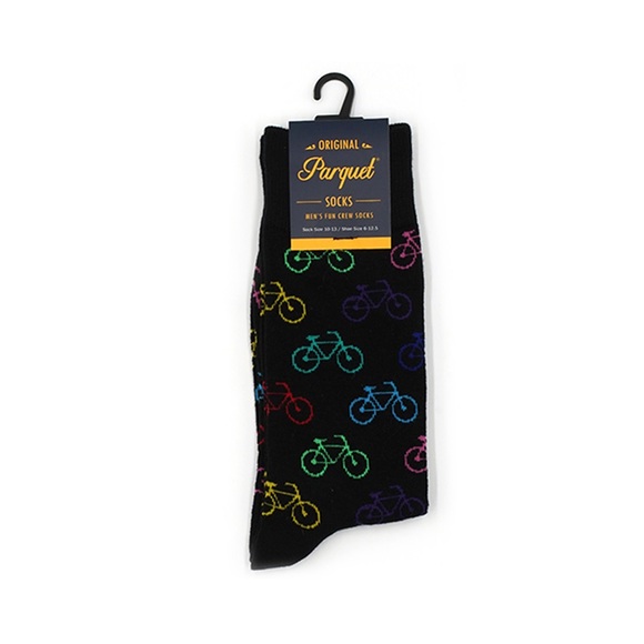 Crew Socks -Bicycles - Multi-color - NWT - Picture 4 of 4